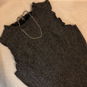 Loft Heather Grey Dress size 4